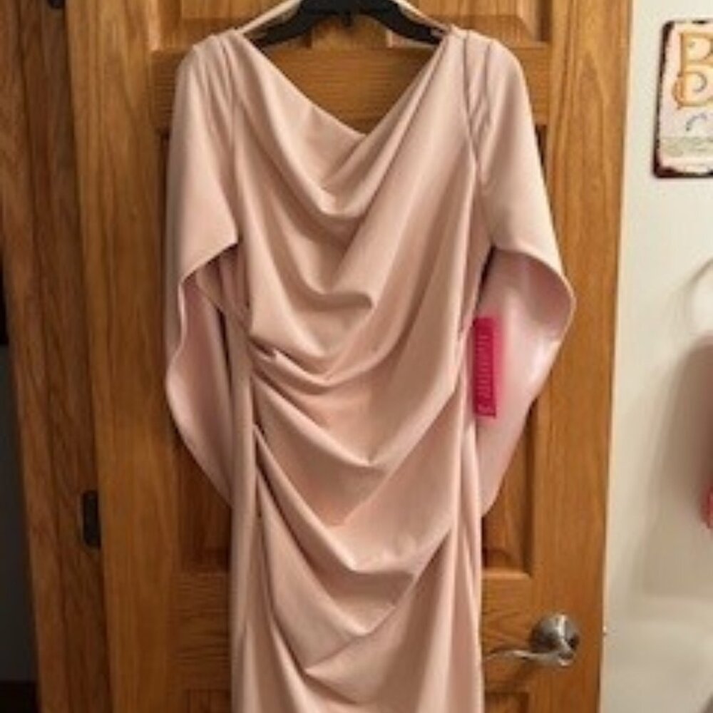 Betsy & Adams Cape Dress Size 10.